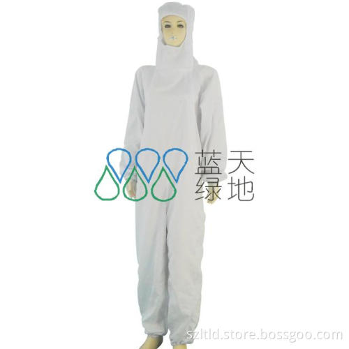 ESD Clothes with Cap-Oblique (left) Opening Design (LTLD102-1)